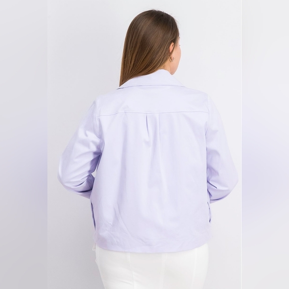 NWT Alfani Women's Lilac Blazer Size Small - Picture 4 of 8